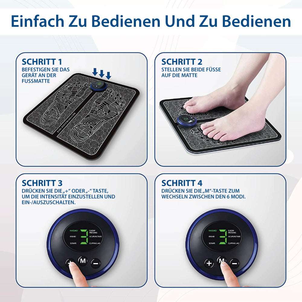 TreatFoot™ EMS-Fußmassagegerät 【Letzter Tag Rabatt】