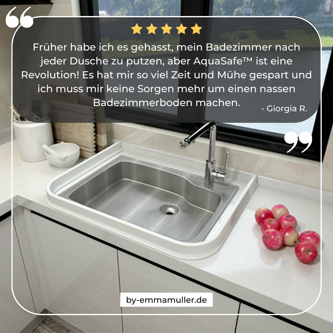 AquaSafe™ | Die ultimative kostensparende Duschbarriere