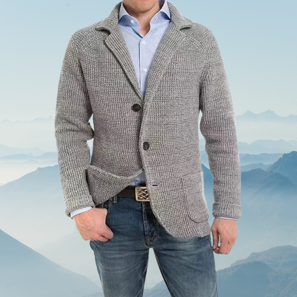 Casper™ - Elegante Strickjacke mit Taschen [Letzter Tag Rabatt]