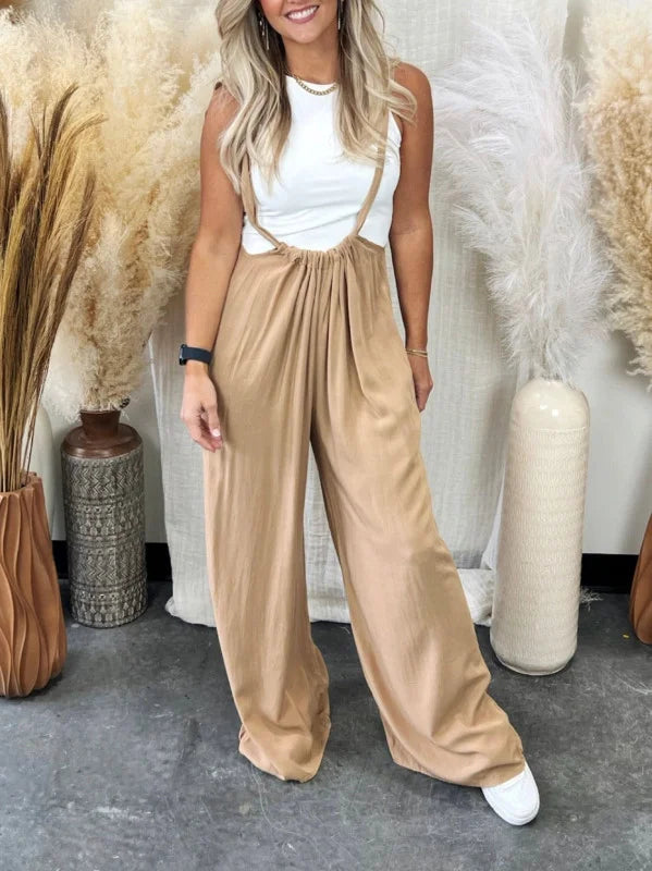 (50% Rabatt) Dreamy Jumpsuit™ - Weicher lockerer einfarbiger Traum-Overall [Letzter Tag Rabatt]