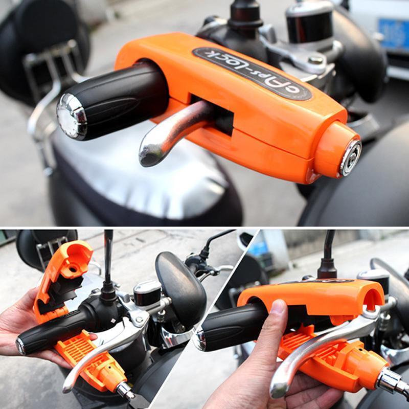 (1+1 Free) CapsLock™ - Effective Motorcycle Handle Lock Security【Last Day Discount】