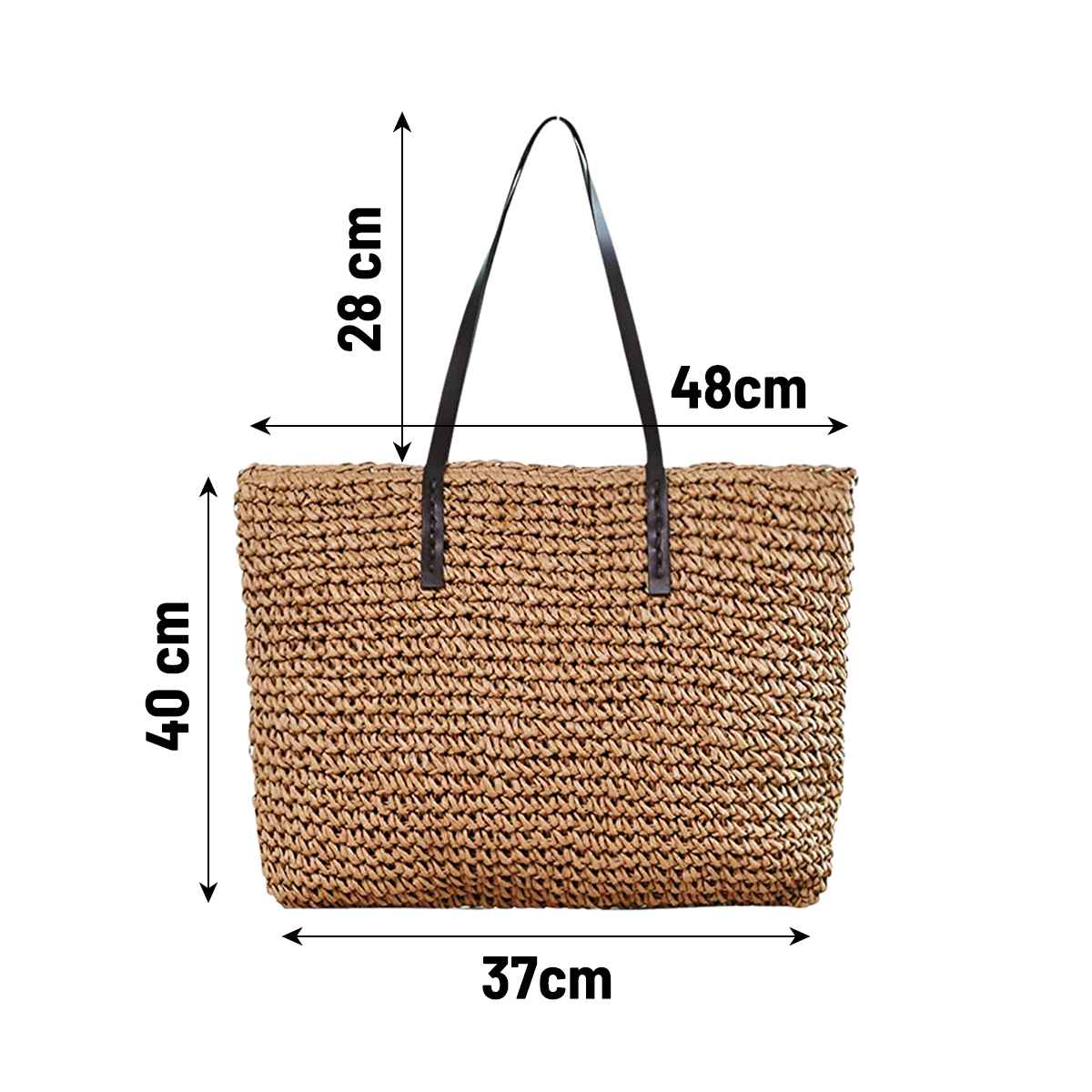 (50% Rabatt) SunTote™ - Strohgewebte Tasche [Letzter Tag Rabatt]