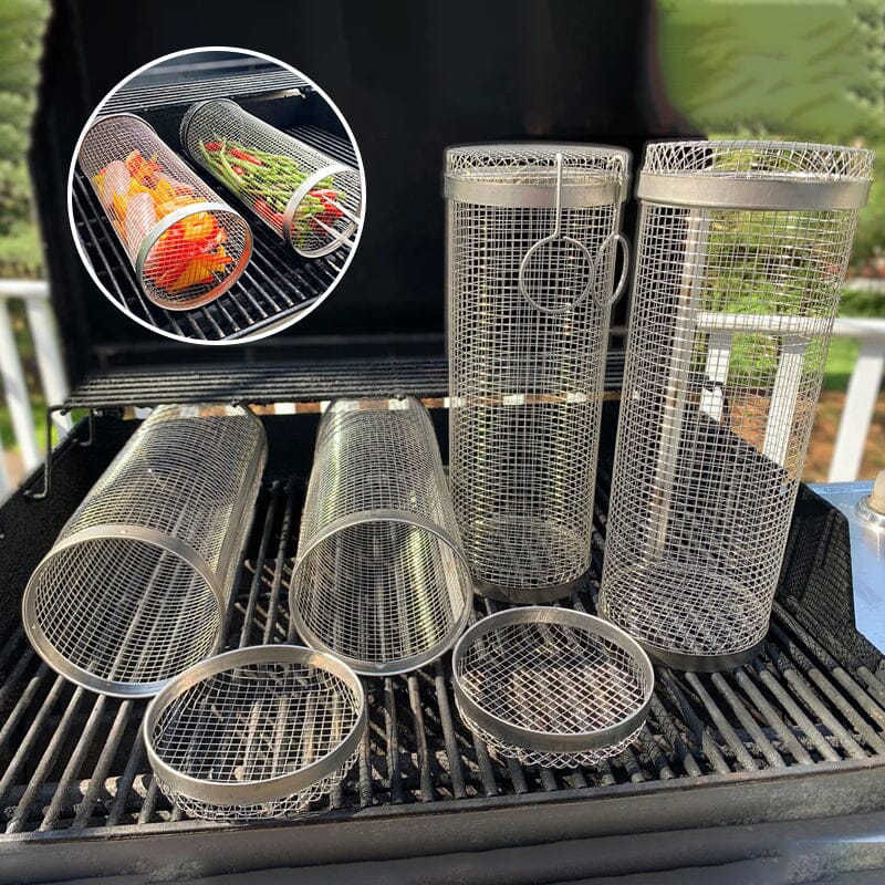 (1+1 Free) - BBQ Grill Basket【Last Day Discount】