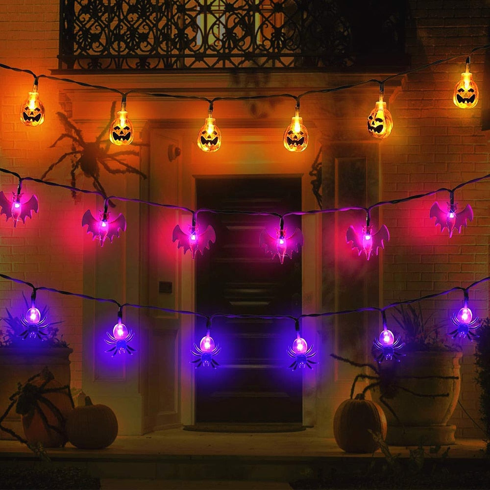 Halloween Dekorationen im Freien Lichter