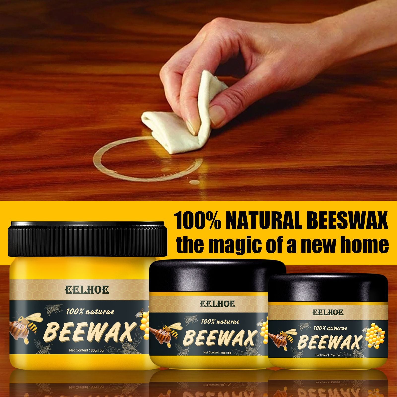 Beewax™ der beste Holzrestaurator【Letzter Tag Rabatt】