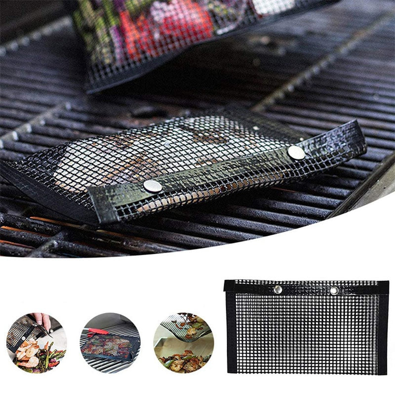 (1+1 Gratis) BBQ Net™ - Ab jetzt fällt nichts mehr in den Grill! [Ketzter Tag Rabatt]