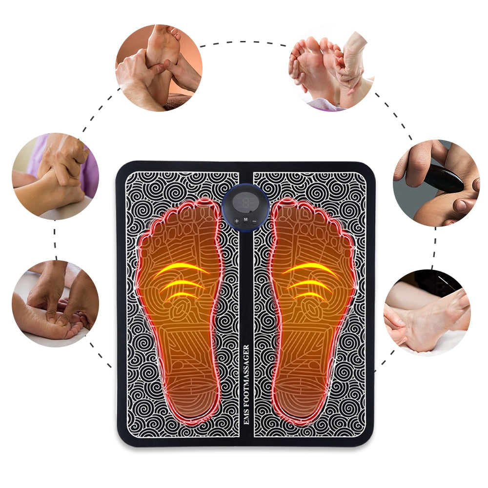 TreatFoot™ EMS-Fußmassagegerät 【Letzter Tag Rabatt】