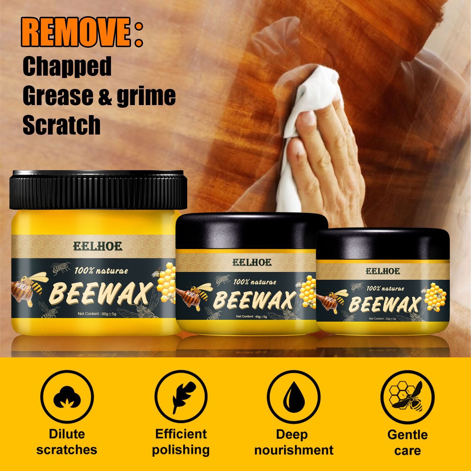 Beewax™ der beste Holzrestaurator【Letzter Tag Rabatt】