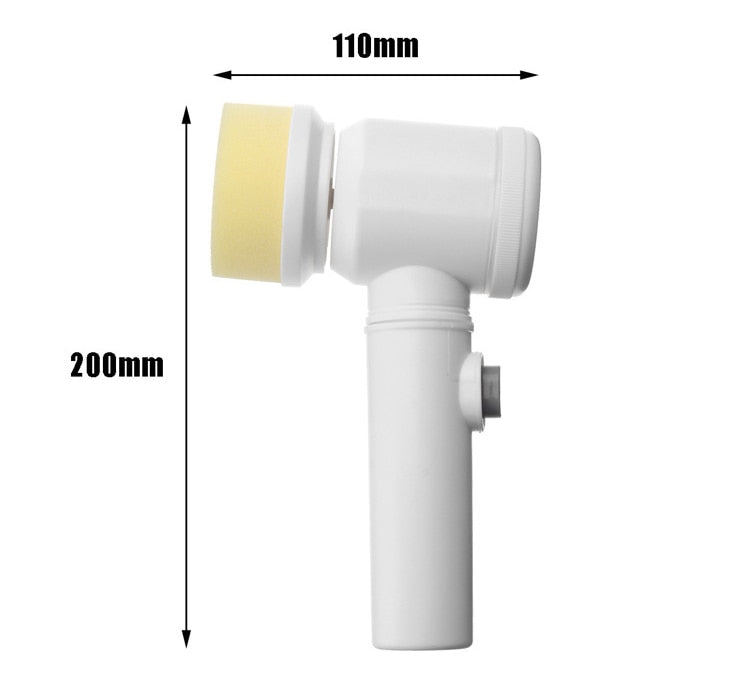 Elektrische Handschrubbbürste - 3 Köpfe dazu 【Letzter Tag Rabatt】