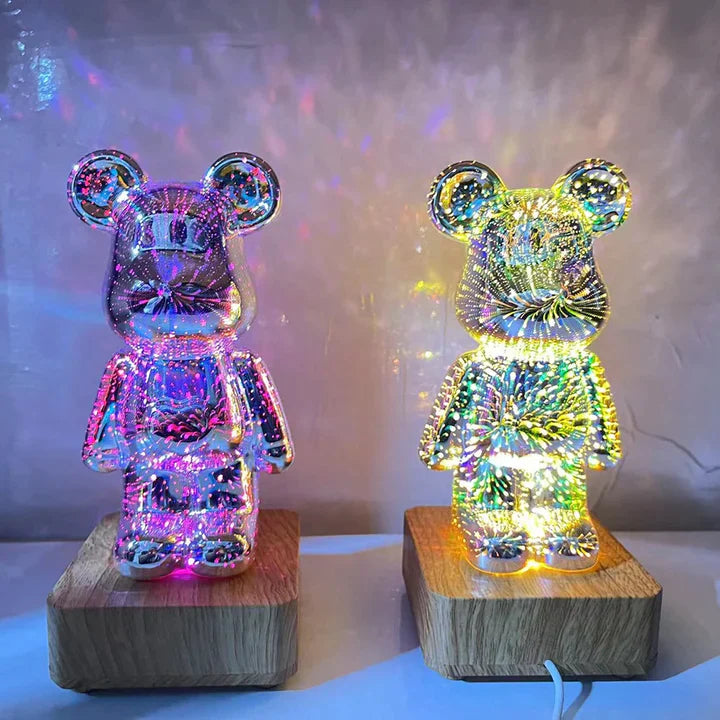 (50% Rabatt) GlowBear™ -  Feuerwerk Glühender Bär Lampe [Letzter Tag Rabatt]