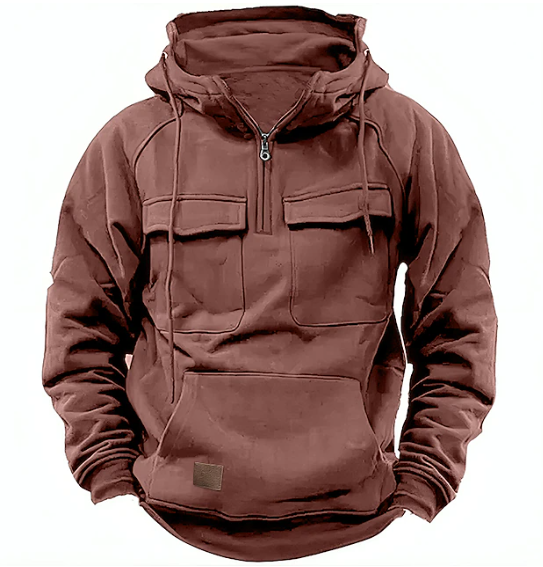 (50% off) Famy™ - Men's Casual Quarter Zip Hoodie [Last Day Discount]