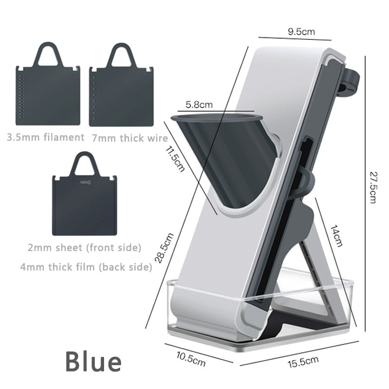Multifunktionaler Lebensmittelschneider