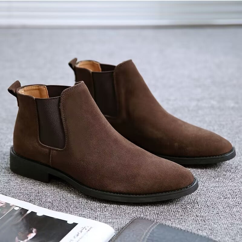 (50% Rabatt) Jacob™ - Chelsea-Stiefel aus Wildleder [Letzter Tag Rabatt]