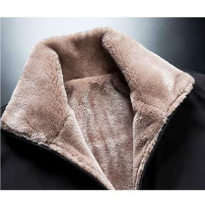 Fleece- Gefutterte Herrenjacke