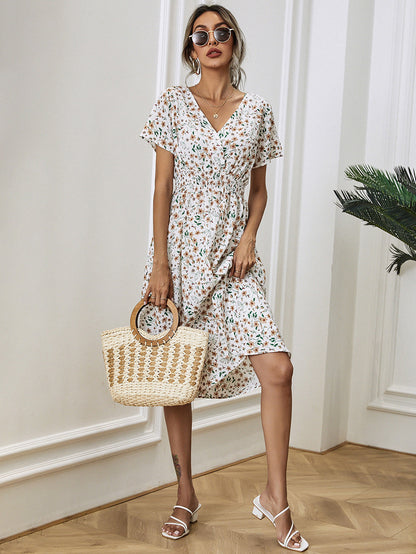 FloralThreads | Florales Sommerkleid