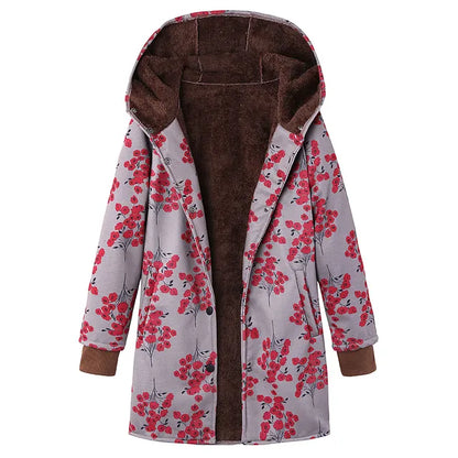 Fleece Gefutterte Winterjacke