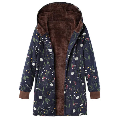 Fleece Gefutterte Winterjacke