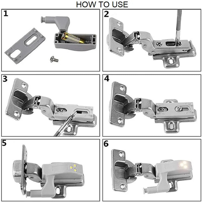 Automatisierte LED-Bewegungsmelder