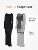(50% Rabatt) Eve™ - Eingebaute Shapewear Modal Soft Lounge Kleider [Letzter Tag Rabatt]