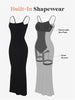 (50% Rabatt) Eve™ - Eingebaute Shapewear Modal Soft Lounge Kleider [Letzter Tag Rabatt]